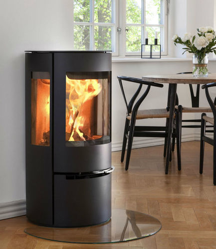Holz-Kaminofen - 17 - ADURO A/S - 5 kW...10 kW / mit 3 Sichtseiten / modern