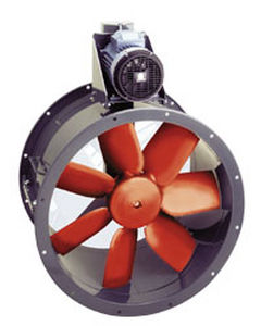 Axialventilator - TTT SERIES - AFS FLEXIBLE DUCT - kanalisierbar / Industrie / Metall
