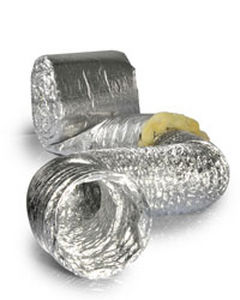 Elastischer r-Lüftungskanal - ISOAFS-ALU FORTE - AFS FLEXIBLE DUCT - Aluminium / wärmeisoliert