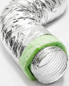 R-Lüftungskanal / Aluminium - ISOAFS-ALU FORTE GREEN    - AFS FLEXIBLE DUCT - wärmeisoliert / mit Greenguard®-Ökolabel