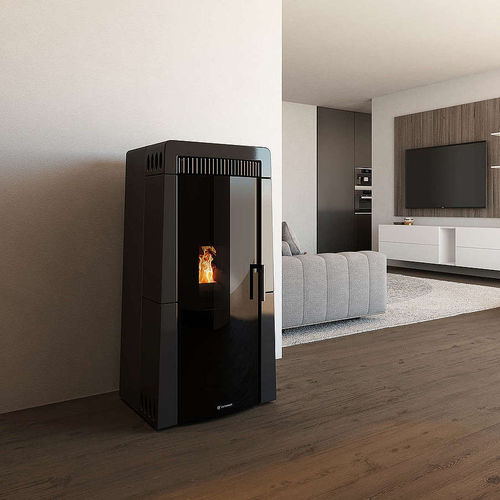 Pelletkaminofen - TRIESTE  - CS THERMOS S.R.L. - Gas / Biomasse / 0 - 5 kW