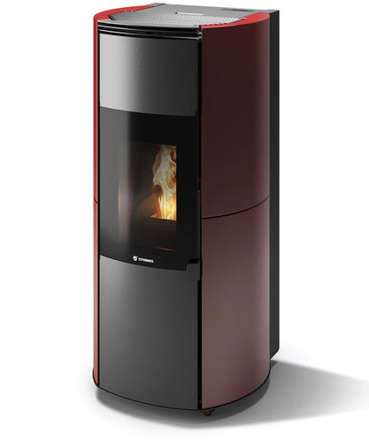 Pelletkaminofen - ARIANNA 10 PLUS - CS THERMOS S.R.L. - Biomasse / 0 - 5 kW / 10 kW...20 kW