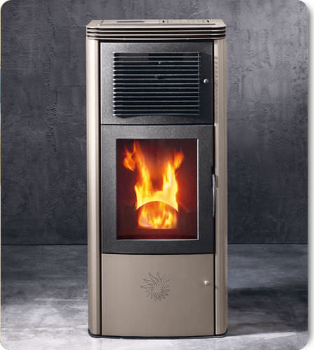 Pelletkaminofen - FENICE - CS THERMOS S.R.L. - modern / Metall