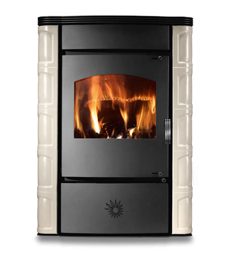 Holz-Kaminofen - ALADINO - CS THERMOS S.R.L. - modern / Metall