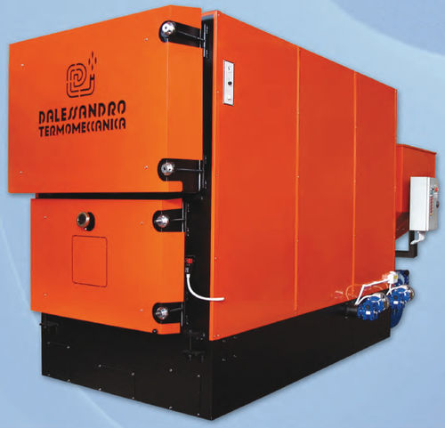 Pellet-Heizkessel - CS - D'ALESSANDRO TERMOMECCANICA S.R.L. - Industrie / für den Innenraum / Multibrennstoff