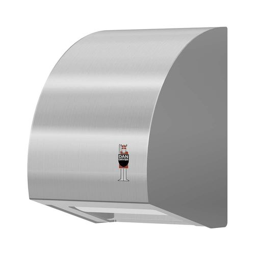 Wandmontierter Toilettenpapierhalter - 277 - DAN DRYER A/S - Edelstahl / für Gewerbegebrauch