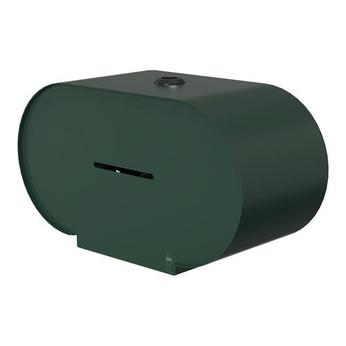Wandmontierter Toilettenpapierhalter - 3380 - DAN DRYER A/S - Stahl / für 2 Rollen / für Gewerbegebrauch