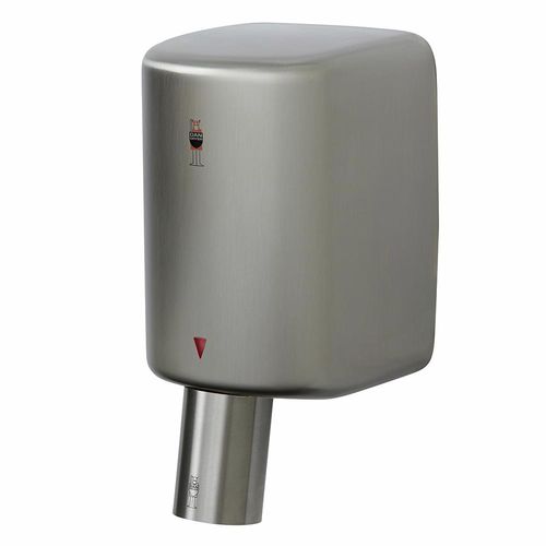 Automatischer Handtrockner - 244 - DAN DRYER A/S - wandmontiert / gebürsteter Edelstahl / Hochgeschwindigkeit