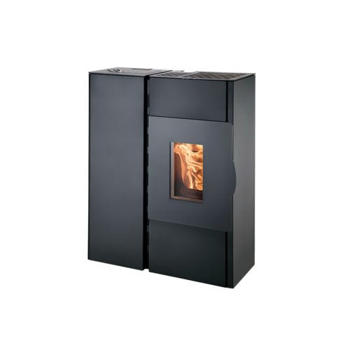 Pelletkaminofen - HSP 4.0-F2 - HAAS + SOHN Ofentechnik GmbH - 8,5 kW / freistehend / Zentral