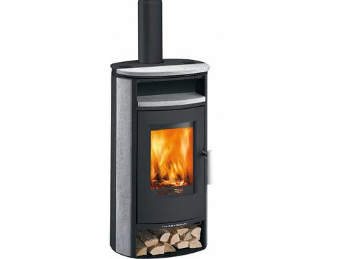 Holz-Kaminofen - NORDAL  - HAAS + SOHN Ofentechnik GmbH - modern / Metall