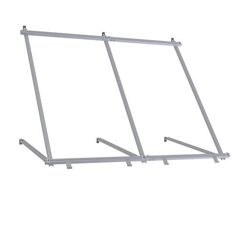 Montagesystem für Fassade - KS2600-45-2B - HEWALEX Solar Collectors - eingebaut / Solar / für Photovoltaikanwendung