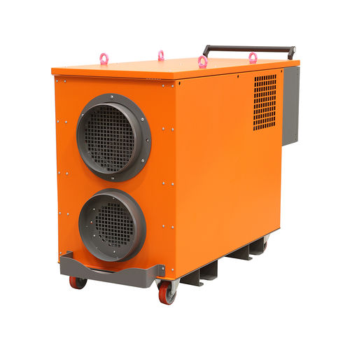 Elektrischer Lufterhitzer - DE 20 SH-U - Dantherm Group A/S - freistehend / mobil / mit Rollen