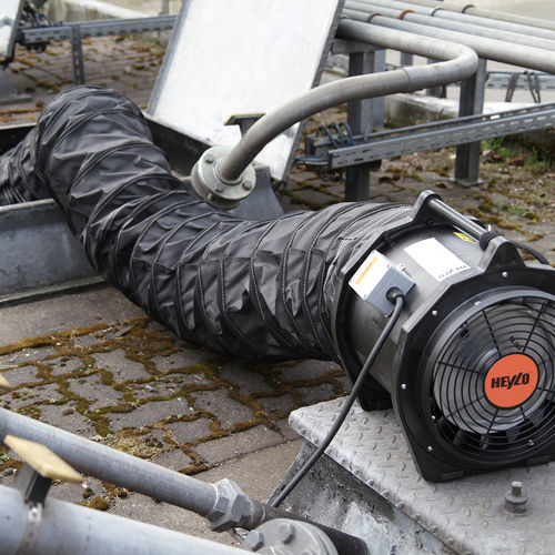 Ventilator für Abzug - UB 20XX - Dantherm Group A/S - Axial / kanalisierbar / bodenstehend