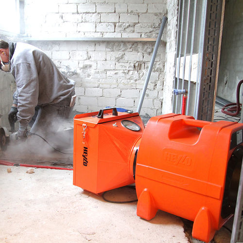 Ventilator für Abzug - STAUBSTOP 3000 PLUS - Dantherm Group A/S - bodenstehend / mobil / für professionellen Gebrauch