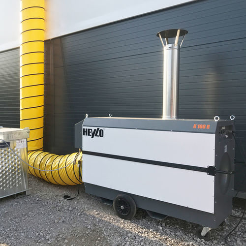 Heizöl-Lufterhitzer - K 160 R - Dantherm Group A/S - freistehend / mobil