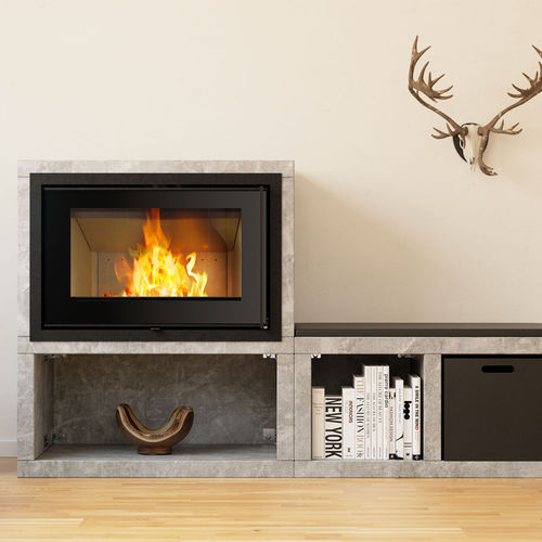 Holz-Kaminofen - SIGMA TITAN - Jydepejsen A/S - 0 - 5 kW / 8 kW / bodenstehend