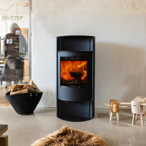 Holz-Kaminofen - ORION - Jydepejsen A/S - 0 - 5 kW / 8 kW / bodenstehend