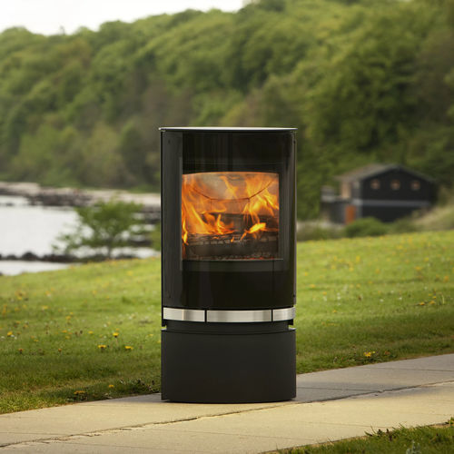 Holz-Kaminofen - ELEGANCE  - Jydepejsen A/S - 4 kW / 8 kW / freistehend