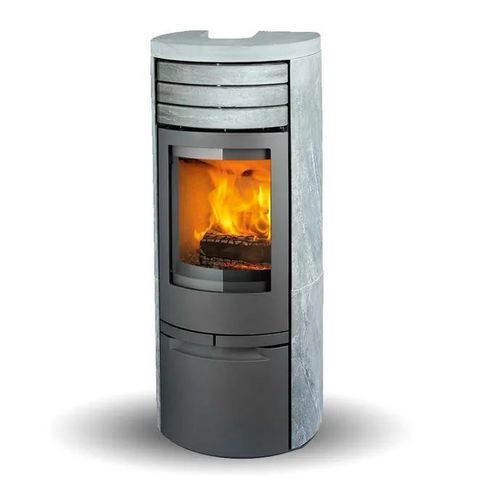 Holz-Kaminofen - COSMO 1147 SPECIAL S - Jydepejsen A/S - freistehend / modern / Speckstein