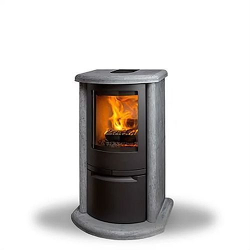 Holz-Kaminofen - COSMO CLASSIC - Jydepejsen A/S - freistehend / modern / Speckstein