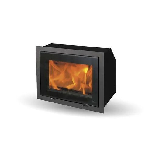 Holz-Kamineinsatz - H530 MODERN - Jydepejsen A/S - Stahl / mit natürlicher Konvektion / modern