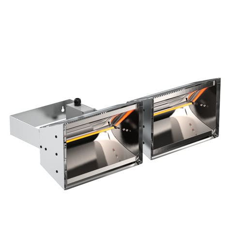 Wandmontierter Heizstrahler - 892L HATHOR DEEP - MO-EL - elektrisch / für Gewerbegebrauch / 3501 w...4000 w