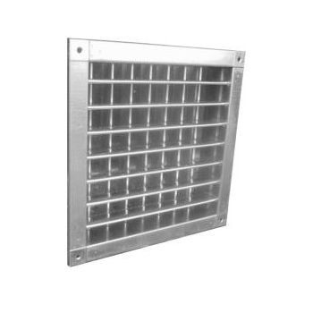 Kunststoff-Lüftungsgitter - CL-GM 41-42-51-52 Z SERIE - MP3 - Aluminium / Edelstahl / galvanisiertem Stahl