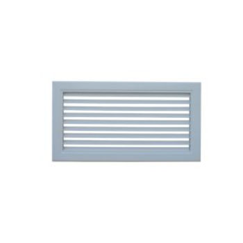 Lüftungsgitter / galvanisiertem Stahl - UH SERIES - MP3 - anodisiertes Aluminium / rechteckig / für Privatgebrauch