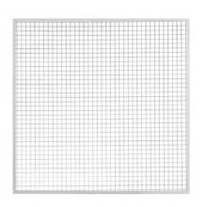 Metall-Lüftungsgitter - CF-UQ SERIES - MP3 - Aluminium / quadratisch
