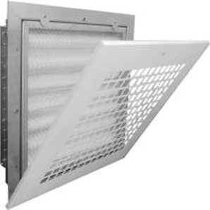 Lüftungsgitter / galvanisiertem Stahl - CL-GMQPF SERIE - MP3 - rechteckig / für Innenbereich / Tür