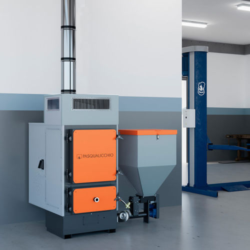 Pellet-Heißluftgenerator - GA - Pasqualicchio - Industrie