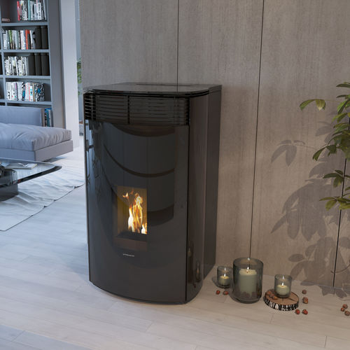 Pelletkaminofen - KRISTAL - Pasqualicchio - Biomasse / 10 kW...20 kW / 20 kW...50 kW