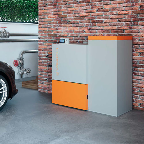 Biomasse-Heizkessel - COMPACT POWER PLUS - Pasqualicchio - Pellet / mit Warmwasserbereiter / Wohnbereich