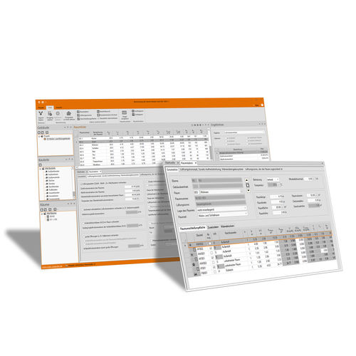 Berechnungssoftware - SOLAR-COMPUTER GmbH - Projektplanung / BIM Building Information Modeling / für die Gebäudetechnik
