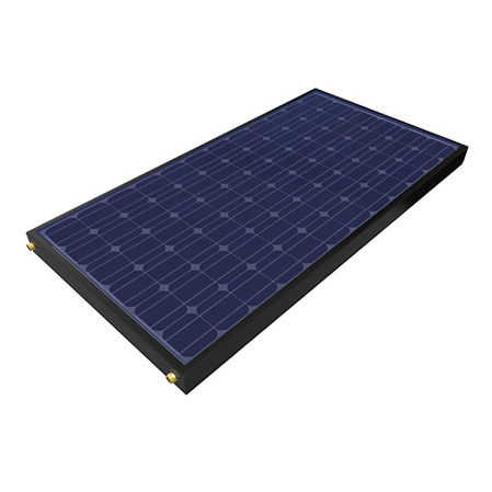 Monokristallines hybrides Solarpanel - VOLTHER POWERVOLT - SOLIMPEKS Solar - für Heizungen / mit Aluminiumrahmen