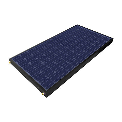 Polykristallines hybrides Solarpanel - VOLTHER POWERTHERM - SOLIMPEKS Solar - für Heizungen / aus entspiegeltem Glas
