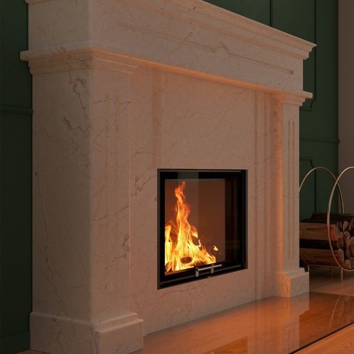 Geschlossene Feuerstelle / Holz - Mini Sh - Spartherm - The Fire Company - mit 1 Sichtseite / Metall