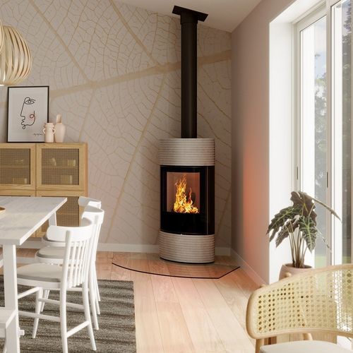 Holz-Kaminofen - Senso L fashion - Spartherm - The Fire Company - 5 kW...10 kW / 0 - 5 kW / bodenstehend