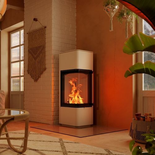 Holz-Kaminofen - Cubo S - Spartherm - The Fire Company - 0 - 5 kW / 5 kW...10 kW / bodenstehend