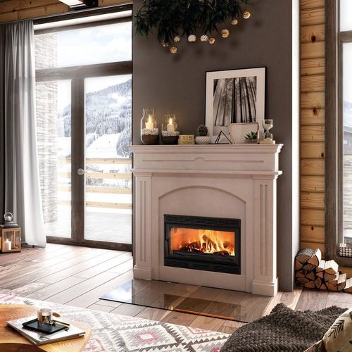 Holz-Kamineinsatz - cassette 1V - Spartherm - The Fire Company - Metall / modern / Klasse A+