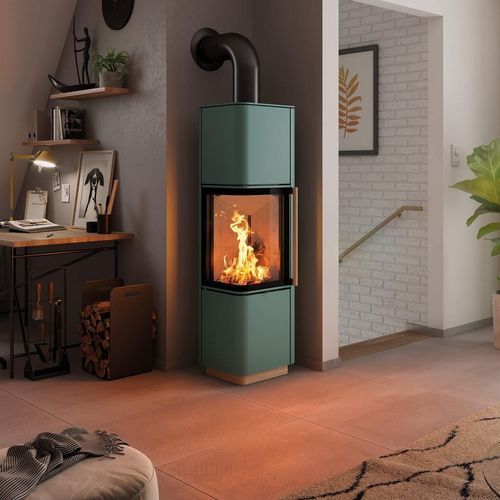 Holz-Kaminofen - Cubo L style - Spartherm - The Fire Company - 0 - 5 kW / 5 kW...10 kW / bodenstehend