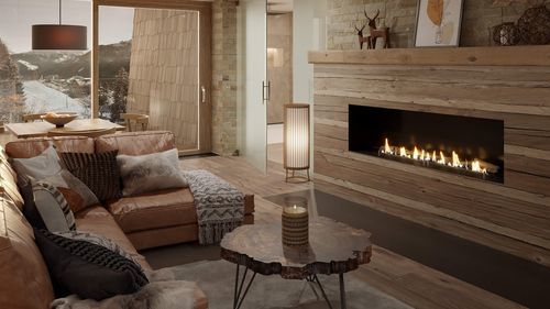 Bioethanol-Kamin - LINE 1500 - Spartherm - The Fire Company - freistehend / Ecken / Insel