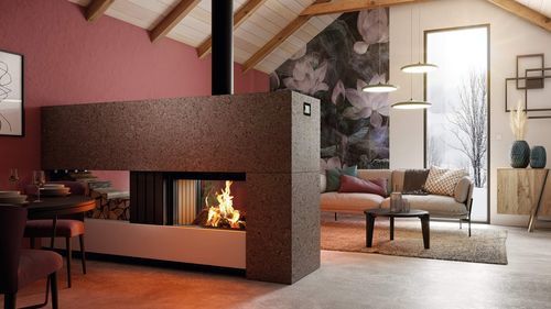 Holz-Kamineinsatz - Premium V-FD-87h - Spartherm - The Fire Company - mit Fernbedienung / Klasse A+