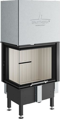 Eckkamineinsatz - Varia 2L-55h - Spartherm - The Fire Company - Holz / Einbau / mit Fernbedienung