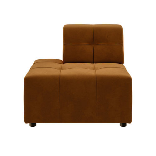 Modulsofa - BRESCIA - EUROFASHION HOMETEXTILES & CONCEPTS - modern / Stoff / kupferfarben