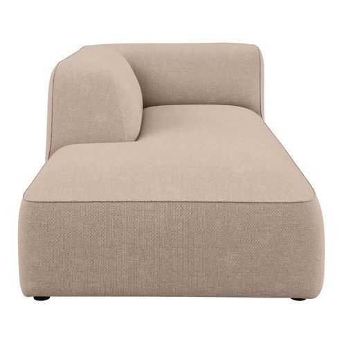 Moderne Récamiere - CALI L - EUROFASHION HOMETEXTILES & CONCEPTS - Stoff / Buche / Holz