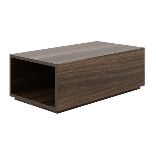 Moderner Couchtisch - CALI - EUROFASHION HOMETEXTILES & CONCEPTS - Eiche / Holzfurnier / Gestell aus MDF