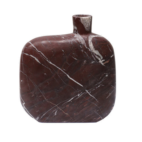 Moderne Vase - MIRA M - EUROFASHION HOMETEXTILES & CONCEPTS - Marmor / Tisch / rot