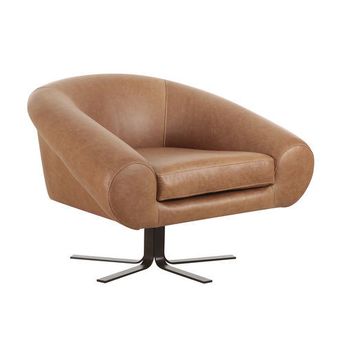 Moderner Sessel - CUBE - EUROFASHION HOMETEXTILES & CONCEPTS - Leder / Sperrholz / mit abnehmbarem Kissen