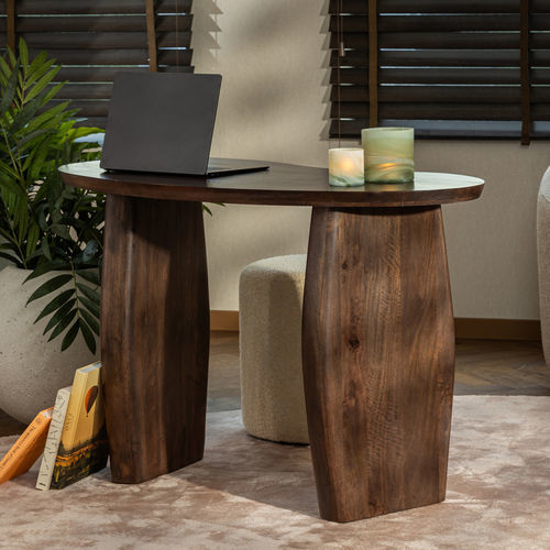 Bodenstehender Schreibtisch - MOZI - EUROFASHION HOMETEXTILES & CONCEPTS - modern / Holz / gerade